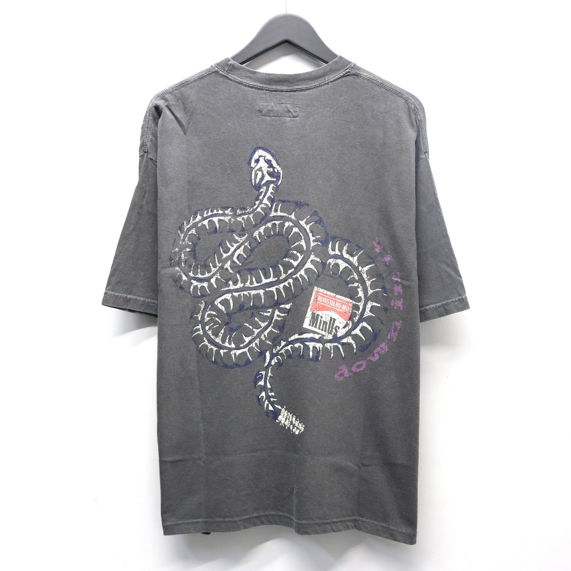 Bootleg Pocket Tee(NOTHING) #10YEARS BLACK [M-P3-BG11]