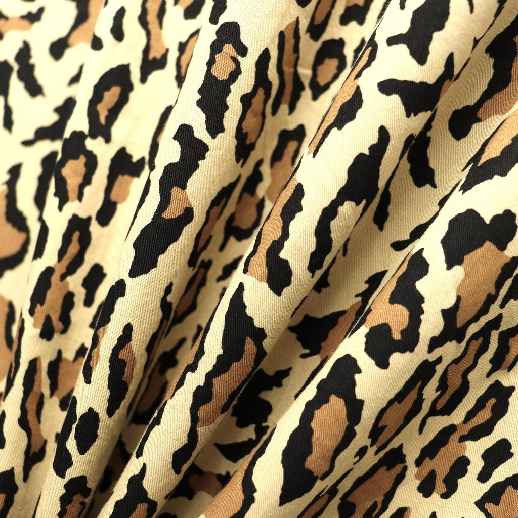DICKIES | LEOPARD PLEATED SHORT TROUSERS #BEIGE [26SS-WMP-DC03]