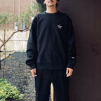 CHAMPION | REVERSE WEAVE CREW NECK SWEAT SHIRT #BLACK [26FW-WMC-CP04]