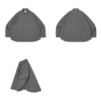 “MA-Z3” Mode Architekt 刺繡襯衫 #IRON [GOOPI-24AW-OCT-01]