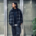 FLEECE SHIRT ( TYPE-1 ) #CHARCOAL [24FW-WMO-BL24]