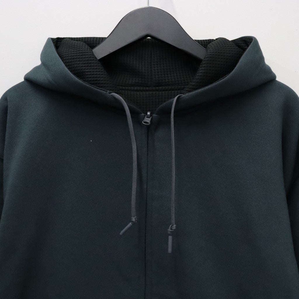 TECH SWEAT DOUBLE FACE PARKA #INK BLACK [BE-54026W]