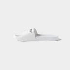 LABEL LOGO SLIDE SANDAL #WHITE [SS24-A20]