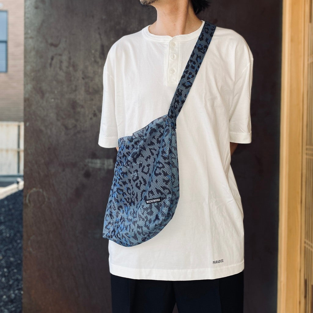 SPEAK EASY | LEOPARD SHOULDER BAG #GRAY [26SS-WMA-BG11