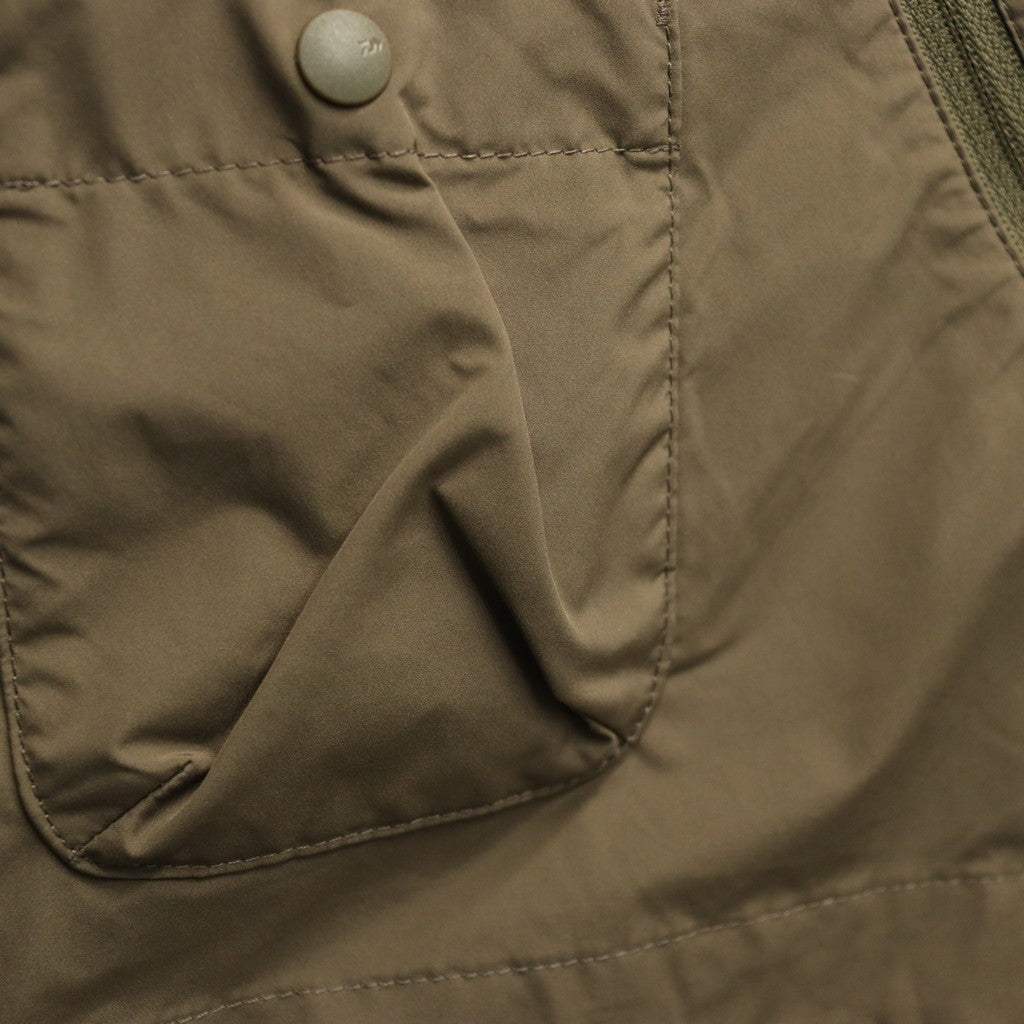 TECH 2WAY CADET DOWN PARKA #BROWNKAHKI [BW-42025W]