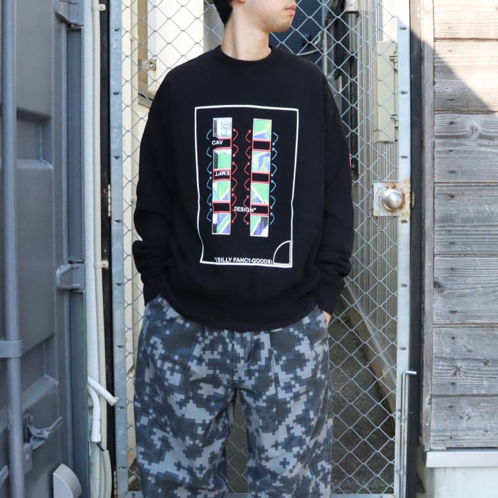 MD Charged CREW NECK #BLACK [CES30CS01]
