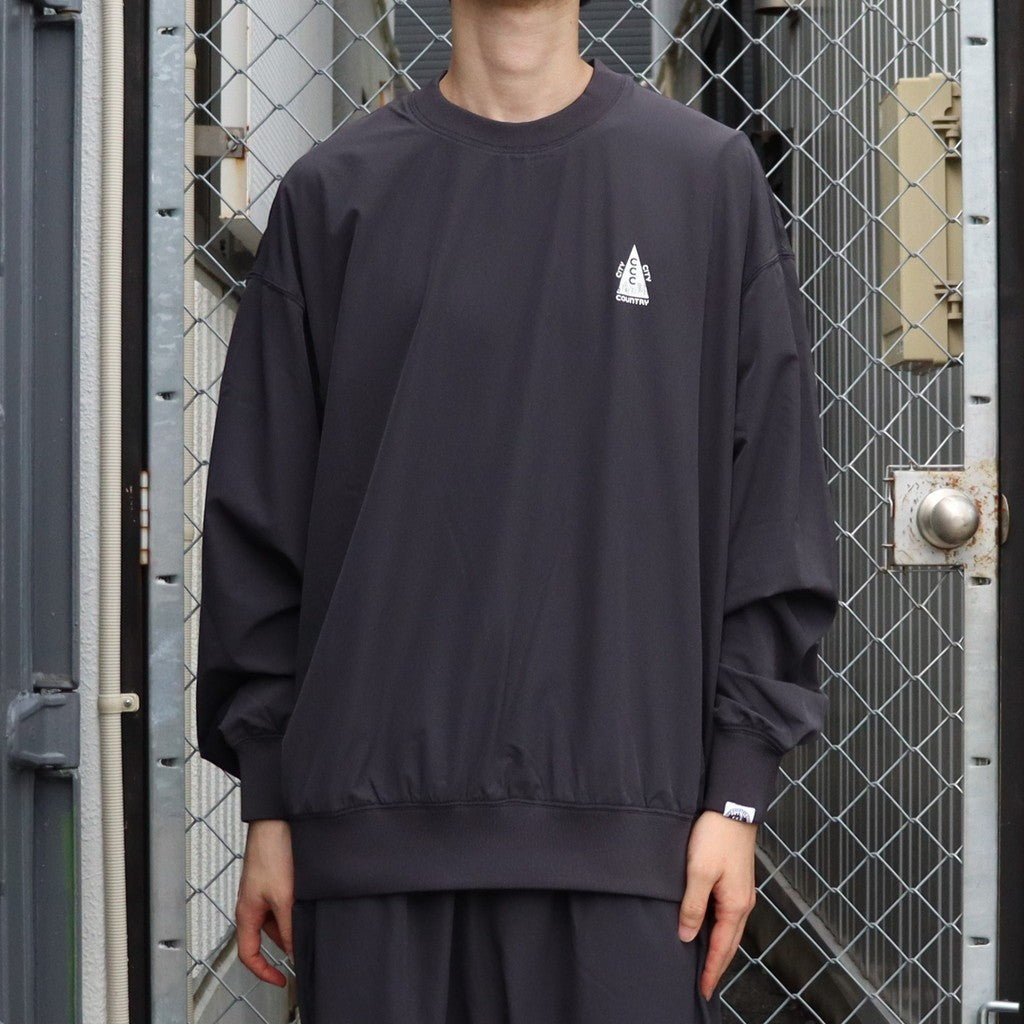 STRETCH CREWNECK #C GRAY [CCC-253C004]