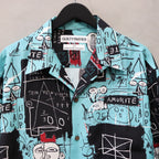 JEAN-MICHEL BASQUIAT | S/S HAWAIIAN SHIRT -TYPE 2- #ONE [BASQUIAT-WM-HI23]