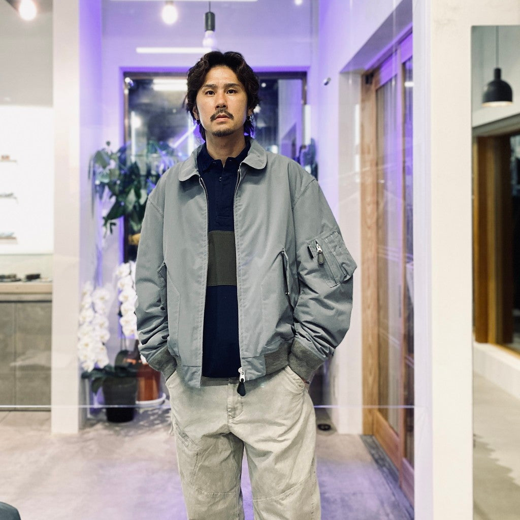 Reversible Flight Jacket #Grey [SD25F-JK05]