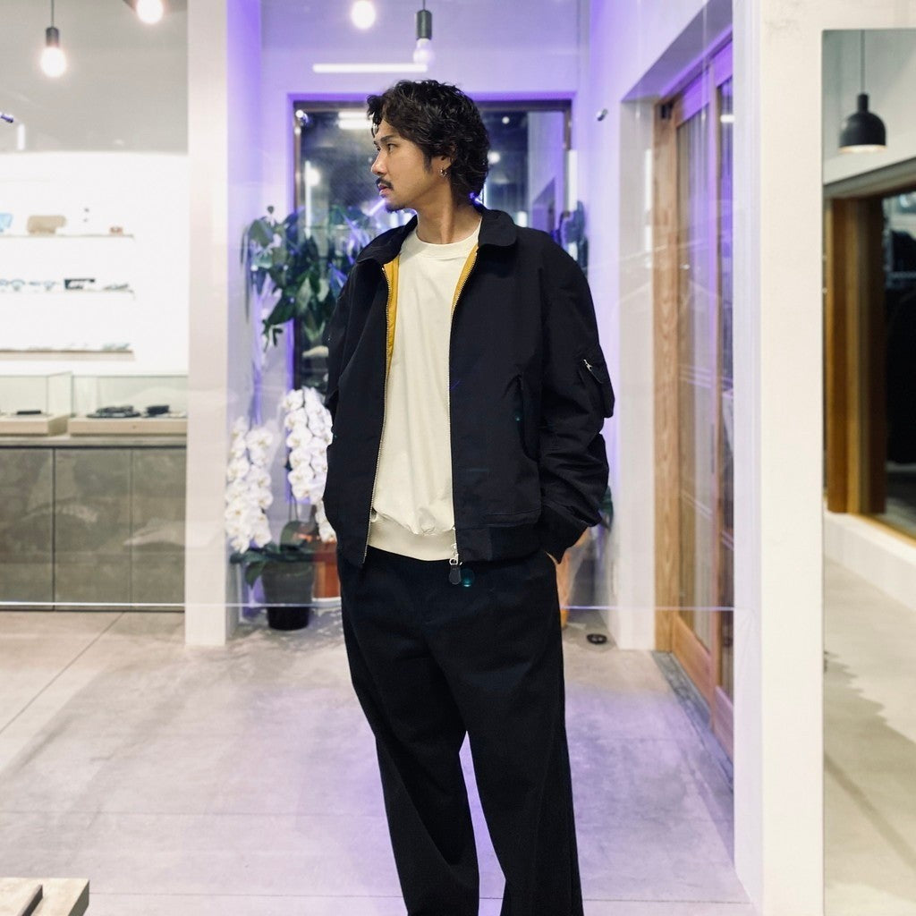 Reversible Flight Jacket #Black [SD25F-JK05]