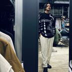 KNIT CORD BALLOON PANTS #WHITE [FW23-B08]