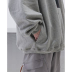 「RE-C01」Ryoiki Exp. 超大圓領毛衣 #M-GRAY [GOOPI-23AW-DEC-03]