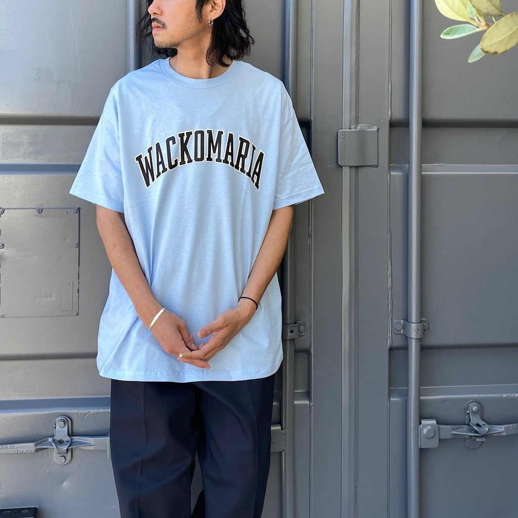 CREW NECK T-SHIRT -TYPE 8- #L-BLUE [24SS-WMT-TEE09]