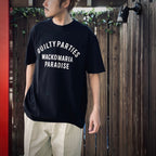 WASHED HEAVY WEIGHT CREW NECK T-SHIRT ( TYPE-10 ) #BLACK [25SS-WMT-WT10]