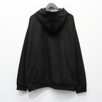 麂皮連帽衫 #黑色 [FW25-SW06]