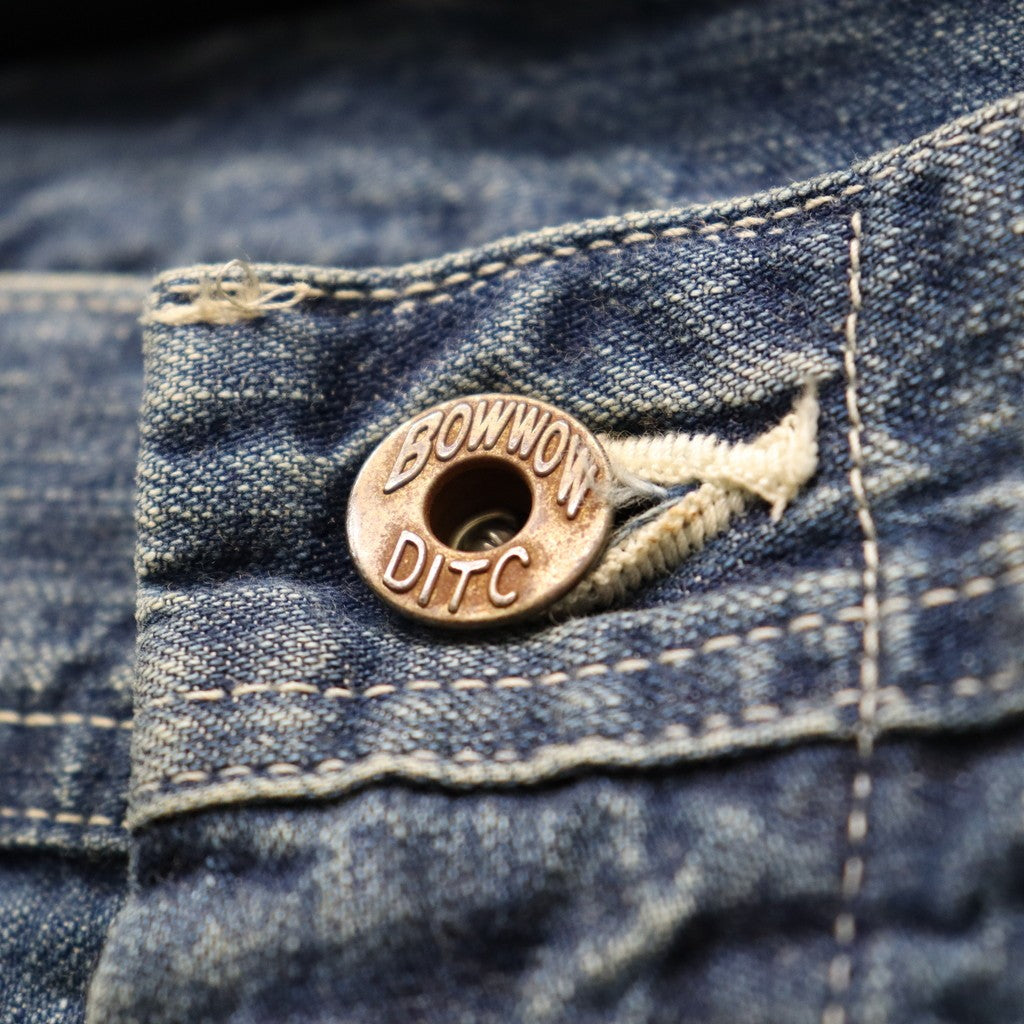 HERITAGE DENIM PAINTER PANTS AGED #INDIGO [BW261-HDPP]