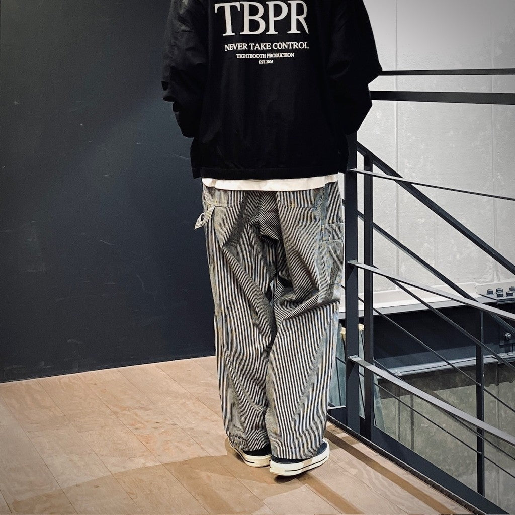 HICKORY PAINTER BALLOON PANTS #Black [SS25-B09]