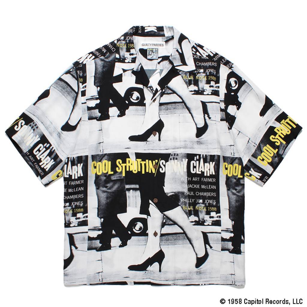 BLUE NOTE | HAWAIIAN SHIRT S/S -TYPE 4- #ONE [BLUENOTE-WM-HI04]