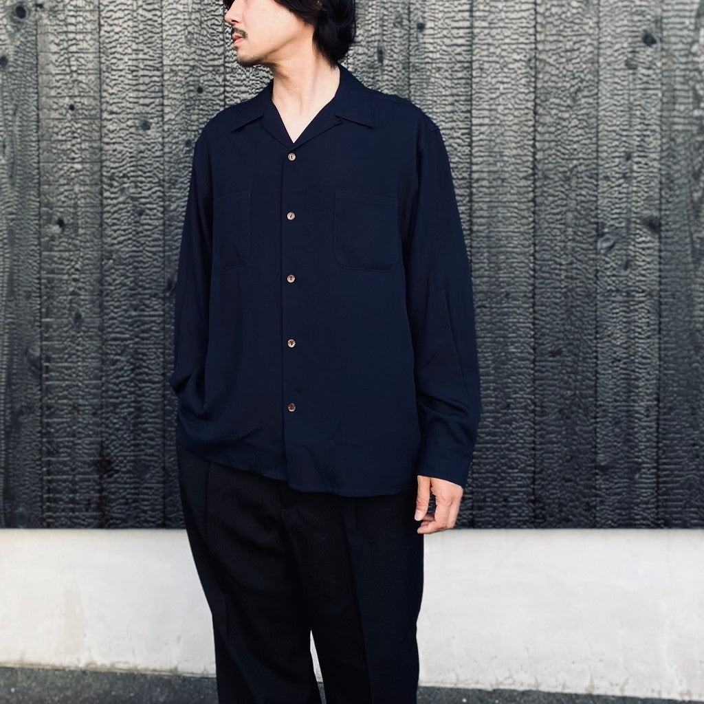 50'S SHIRT L/S ( TYPE-1 ) #NAVY [26FW-WMS-OC03]