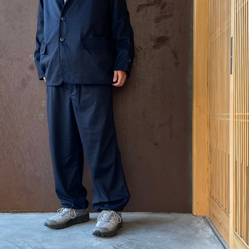 TECH EASY TROUSERS FLANNEL #D.NAVY [BP-39026W]