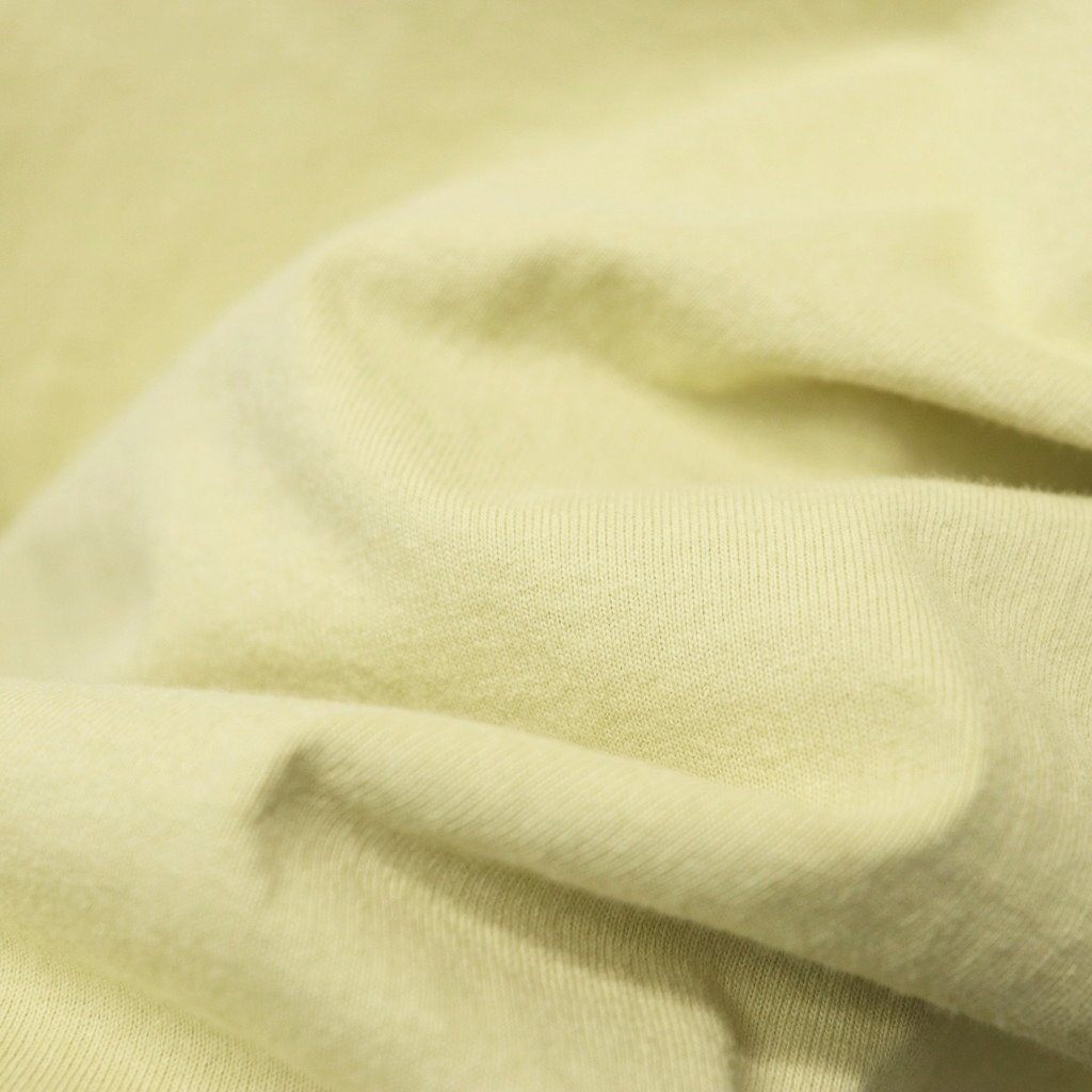 2TUCK WIDE CUT&SEW PANTS #L-YELLOW [AY-1027]