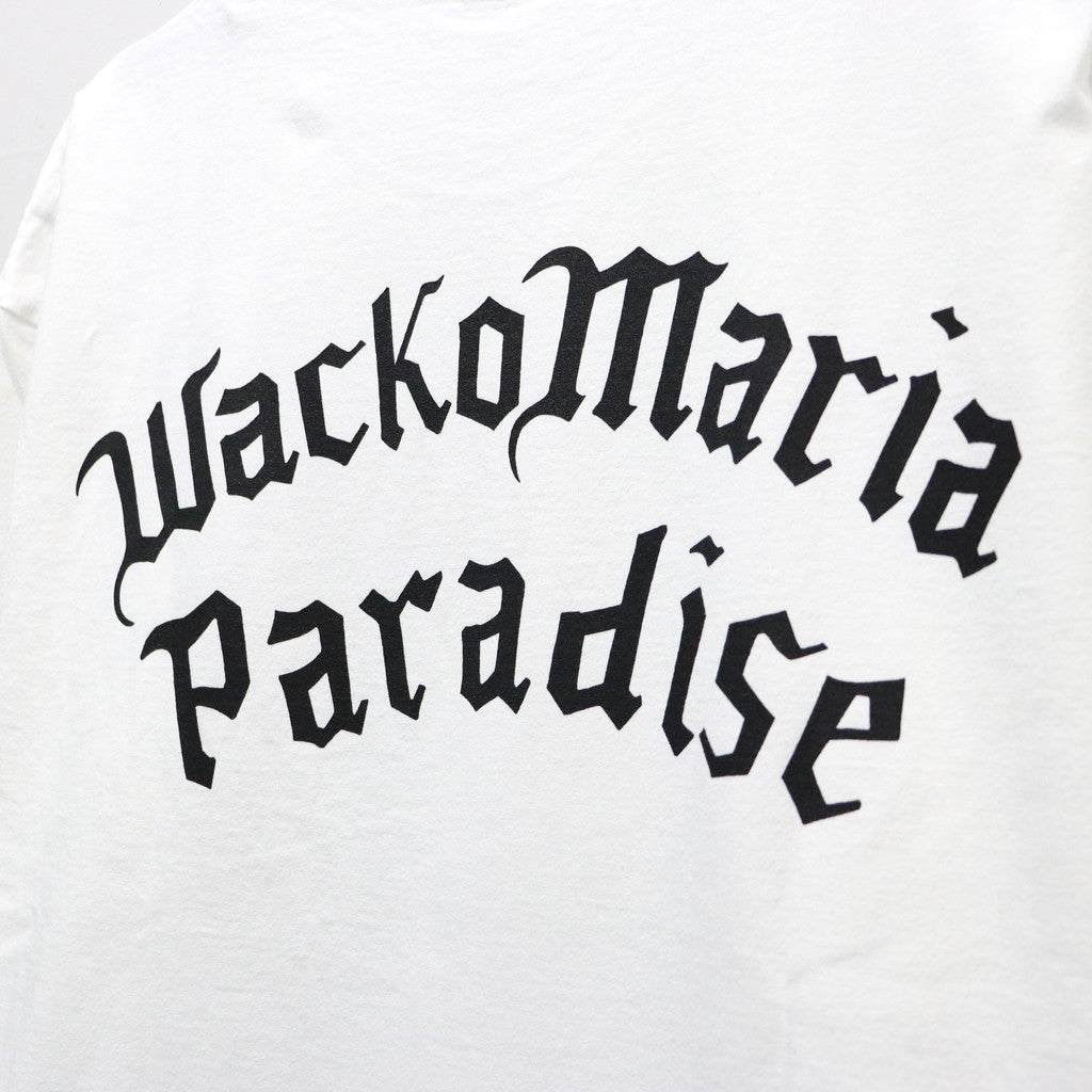 WASHED HEAVY WEIGHT CREW NECK T-SHIRT ( TYPE-2 ) #WHITE [26SS-WMT-WT03]