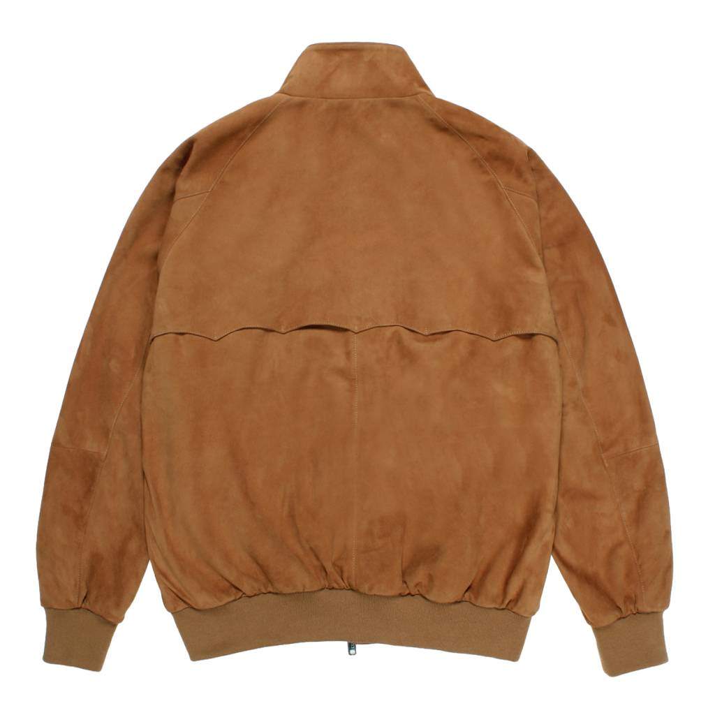 ワコマリア BARACUTA / G9 SUEDE LEATHER L BARACUTA | G9 SUEDE LEATHER HARRINGTON JACKET #BEIGE [25FW-WMO