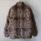 NANGA | LEOPARD FUR DOWN JACKET #BEIGE [24FW-WMO-NA06]