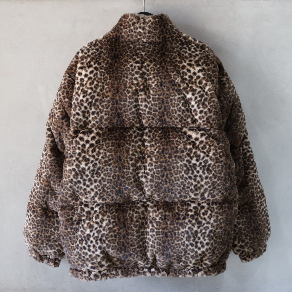 NANGA | LEOPARD FUR DOWN JACKET #BEIGE [24FW-WMO-NA06]