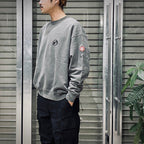 OVERDYE PRE COG CREW NECK #CHARCOAL [CES26CS03]