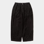 麂皮寬鬆褲 #黑色 [FW25-B12]