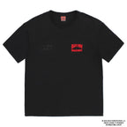 DEATH ROW RECORDS | WASHED HEAVY WEIGHT CREW NECK T-SHIRT #BLACK [DEATHROW-WM-WT02]