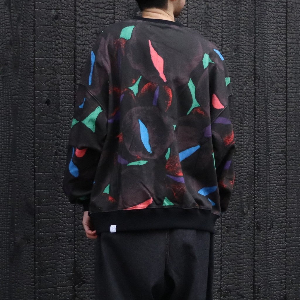 JULIEN CARD CREWNECK #Black [26SS-SW01]