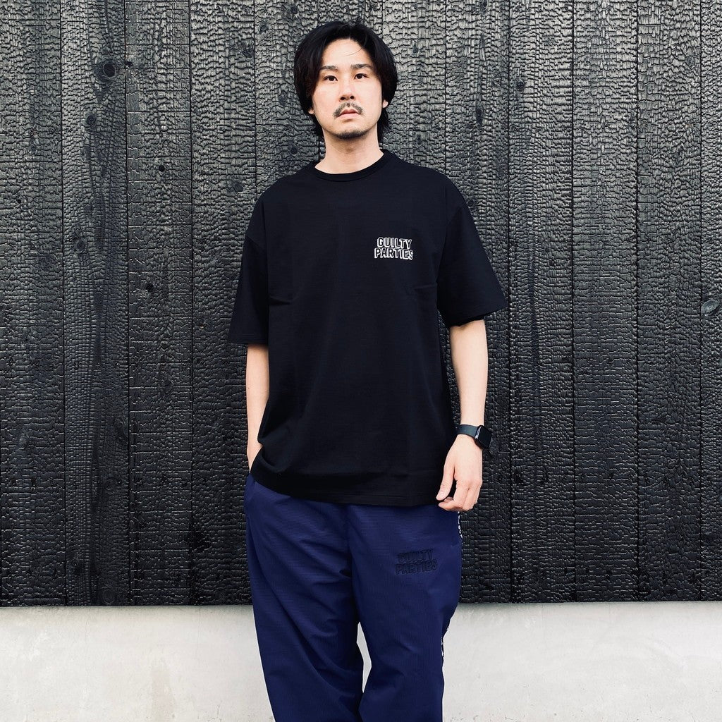 WASHED HEAVY WEIGHT CREW NECK T-SHIRT ( TYPE-8 ) #BLACK [26SS-WMT-WT09]