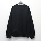 重磅圓領衛衣 #黑色 [25FWE-WMC-SS03]