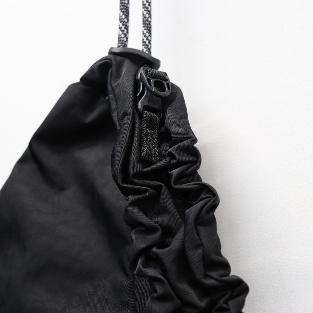 TEXTURED TWILL BODY BAG #BLACK [FTT36261B0008]