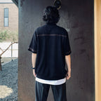 KNIT SHIRT ( TYPE-2 ) #BLACK [26SS-WMK-KN02]