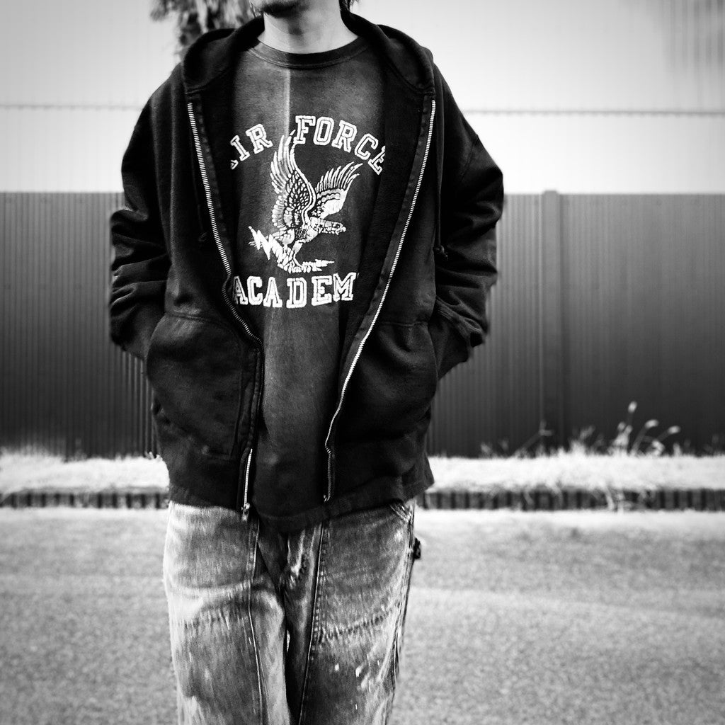 ZIP HOODIE #BLACK [BW252-ZH]