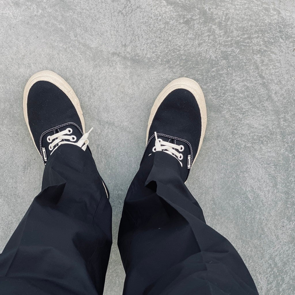 KIEFER / Canvas Low-Top Sneakers #BLACK [S16FW702]