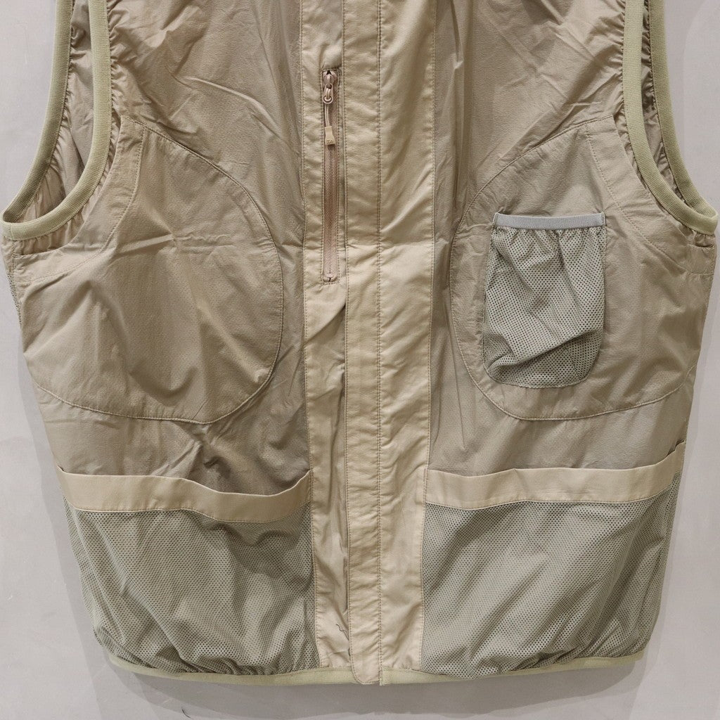 TECH REVERSIBLE WIND SHIELD VEST #BEIGE [BJ-23024]