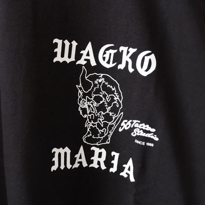 56 TATTOO STUDIO | CREW NECK LONG SLEEVE T-SHIRT #BLACK [56TS-WM-LT01]