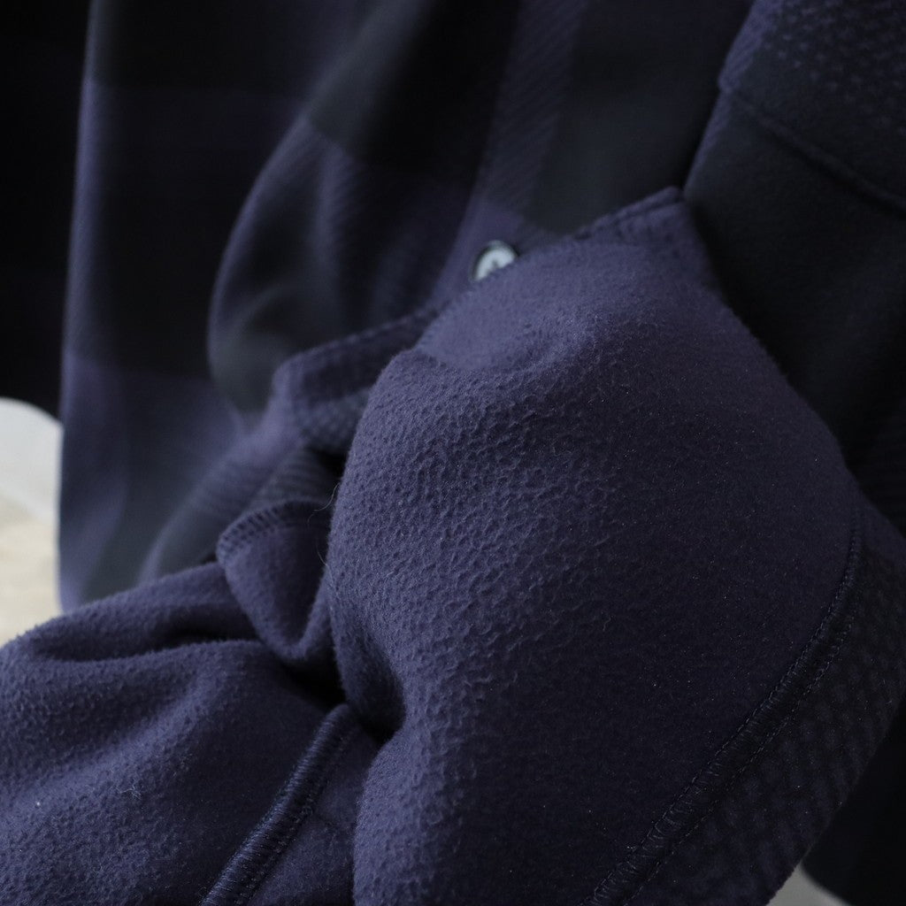 FLEECE SHIRT ( TYPE-1 ) #NAVY [24FW-WMO-BL24]