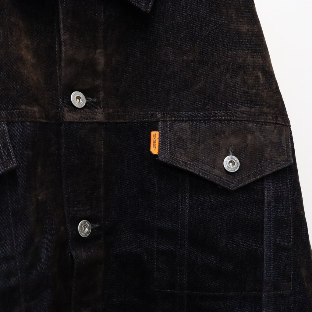 FLOCKY DENIM JAKCET #Navy [FW26-JK11]