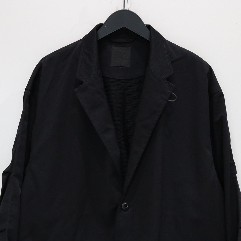 TECH LOOSE 2B JACKET TWILL #BLACK [BJ-56025]