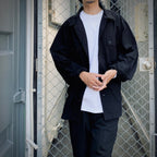 ARMY SHIRT (TYPE-2) #BLACK [25FWE-WMO-ML04]