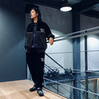 VELVET TRACK PANTS #BLACK [23FW-WMO-TP02]