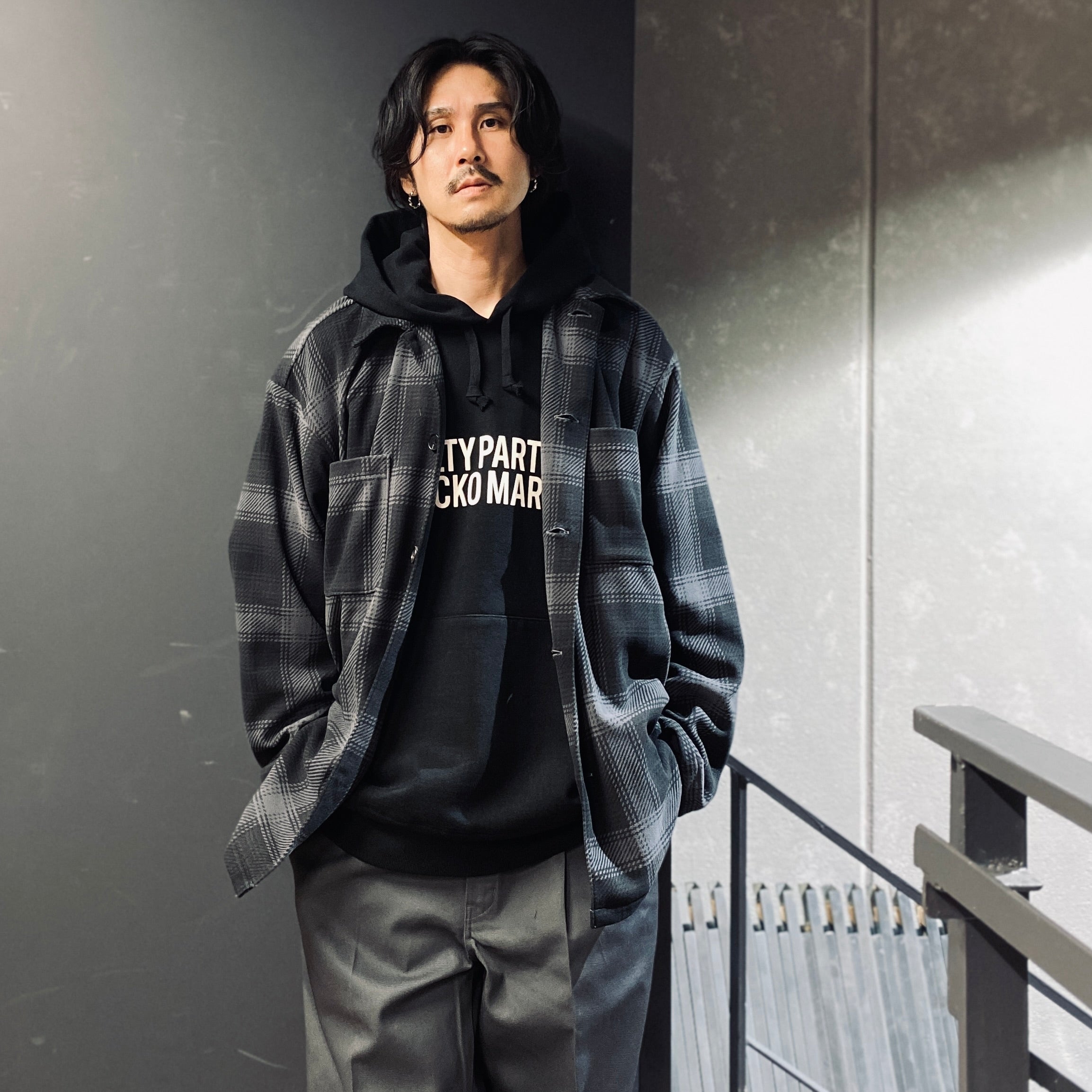 POLARTEC | FLEECE SHIRT #GRAY [23FW-WMO-BL13]