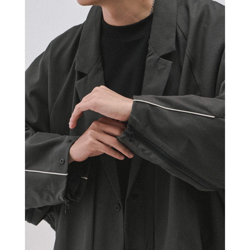 AES | 「G.A.T-01J」 Synchronize Utility Kimono Jacket #SHADOW [GOOPI-24AW-SEP-05]