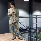 DEAD KENNEDYS | HAWAIIAN SHIRT L/S -TYPE 2- #GRAY [DEADKENNEDYS-WM-HI02]