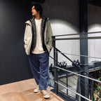 MIDDLE WEIGHT SWEAT PANTS #NAVY [23SS-WMC-SP02]